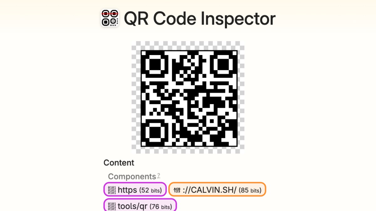QR Code Inspector